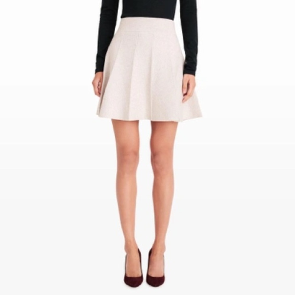 Club Monaco Carly Pleated Skater Skirt Ballet Pink Sz S